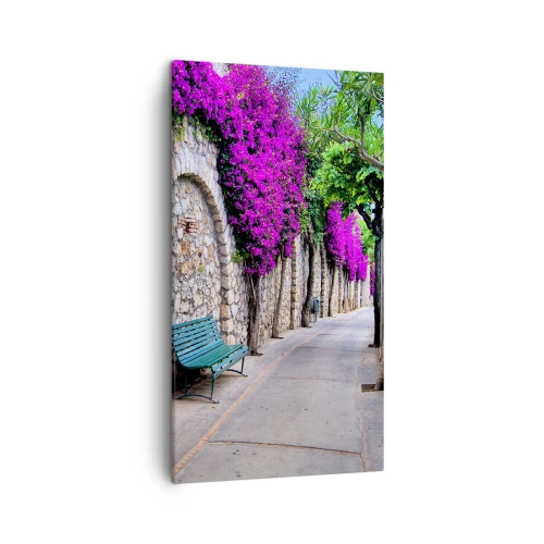 Cuadro sobre lienzo - Impresión de Imagen - Punto de reunión - 45x80 cm