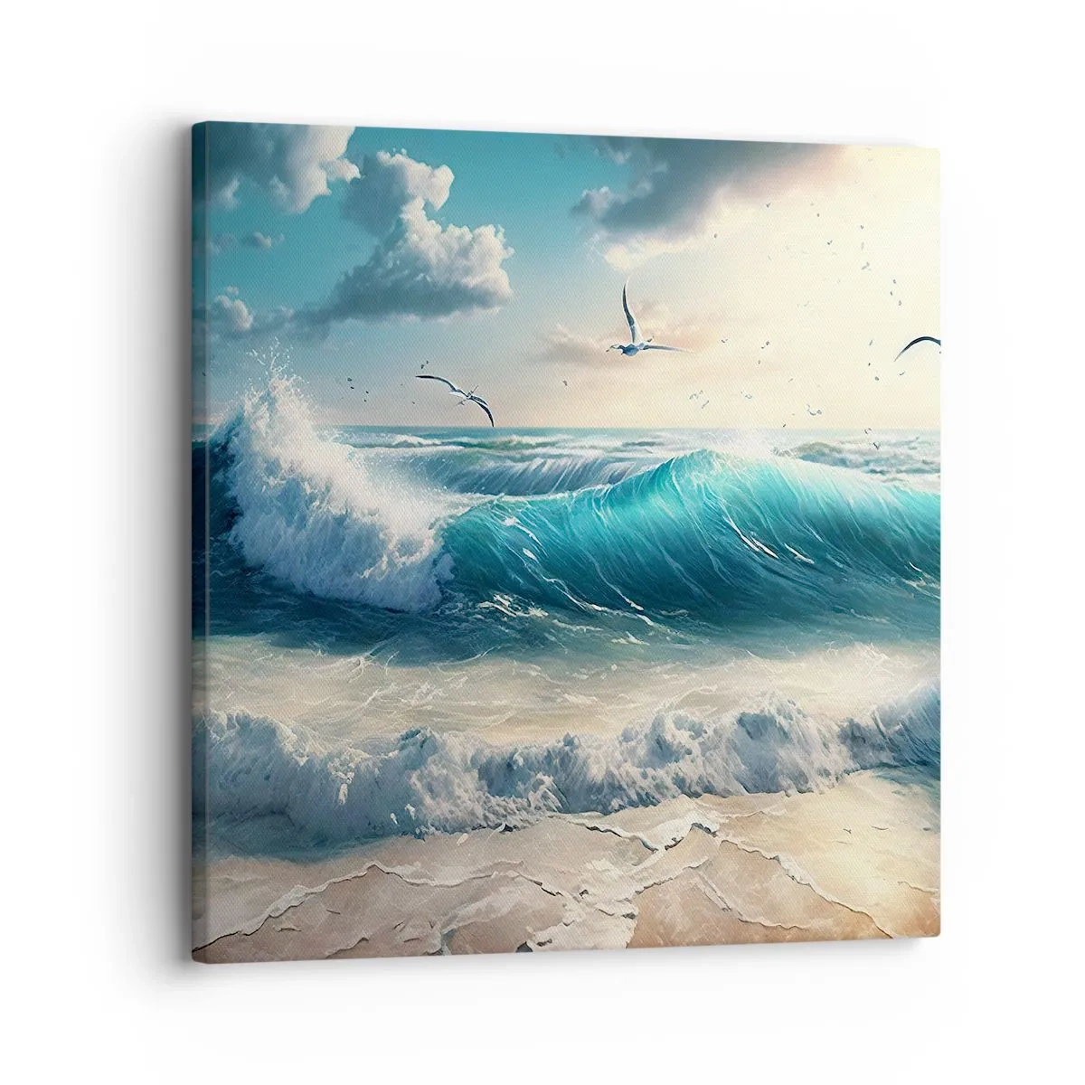 Cuadro sobre lienzo - Impresión de Imagen - La brisa solo para ti - 30x30 cm