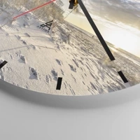 Esfera sin numeración, con rayas