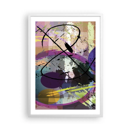 Póster en marco blanco - Siempre hay más de un camino - 50x70 cm