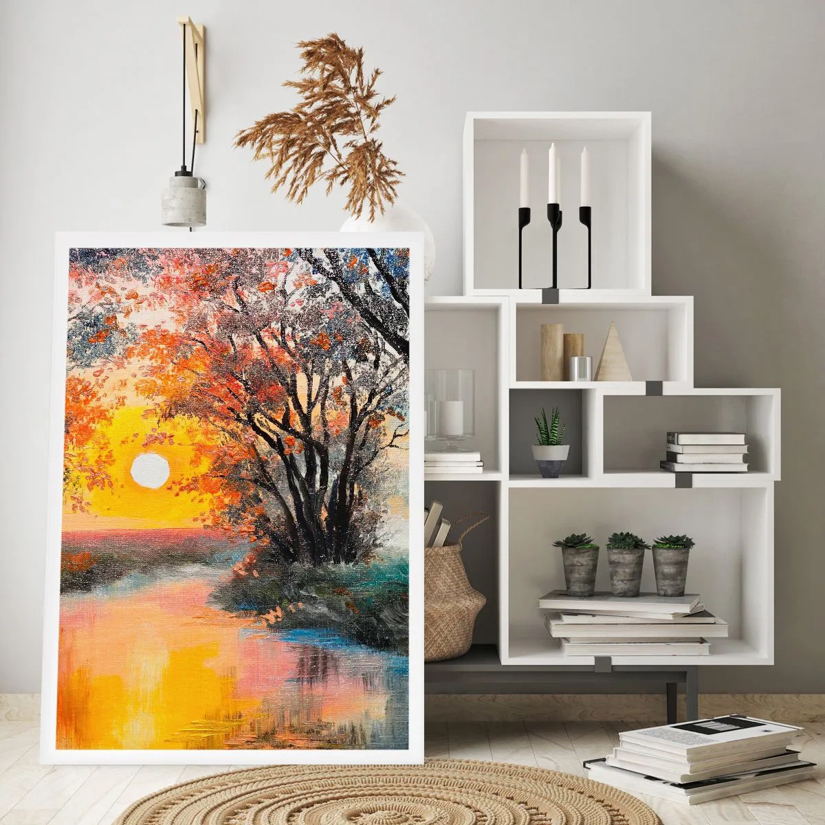 Póster - Ambiente otoñal - 30x40 cm