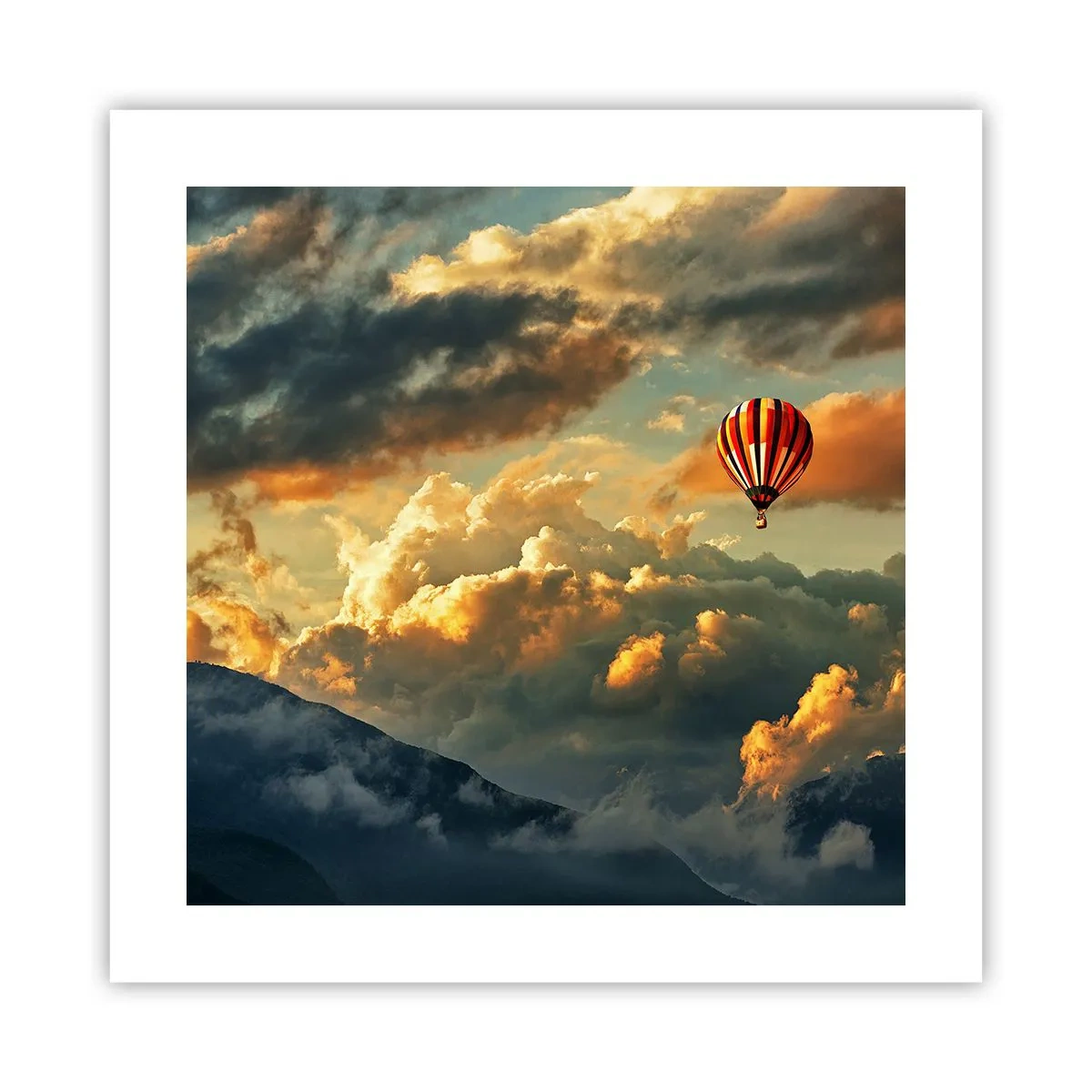 Póster - Vuelo porque quiero - 40x40 cm
