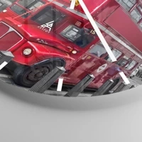 Esfera sin numeración, con rayas