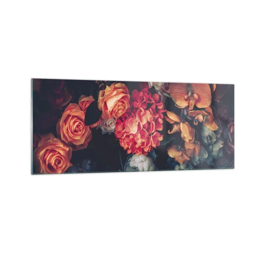 Cuadro sobre vidrio - Impresiones sobre Vidrio - Como los maestros holandeses - 100x40 cm
