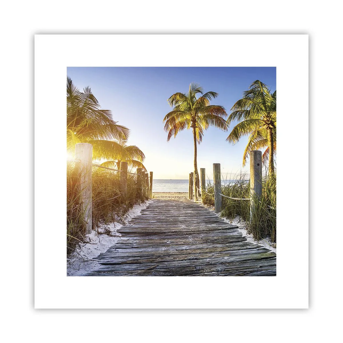 Póster - Directo al paraíso - 30x30 cm