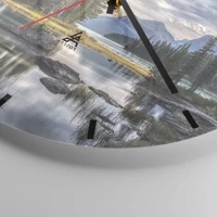 Esfera sin numeración, con rayas