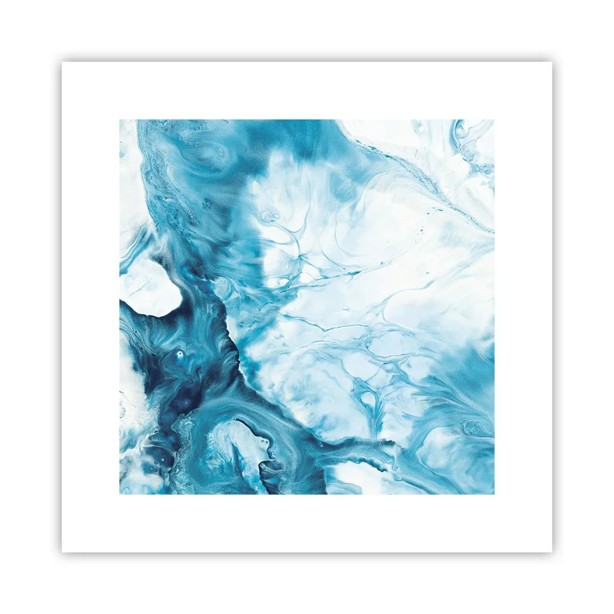 Póster - Un concierto azul - 30x30 cm