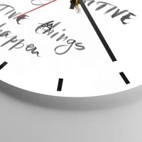 Esfera sin numeración, con rayas