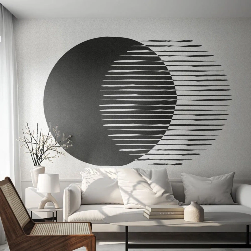 Fotomural Premium Sand - Su alter ego - Sol, Ruedas, bohemia - 350x256 cm