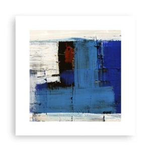 Póster - El secreto del azul - 30x30 cm