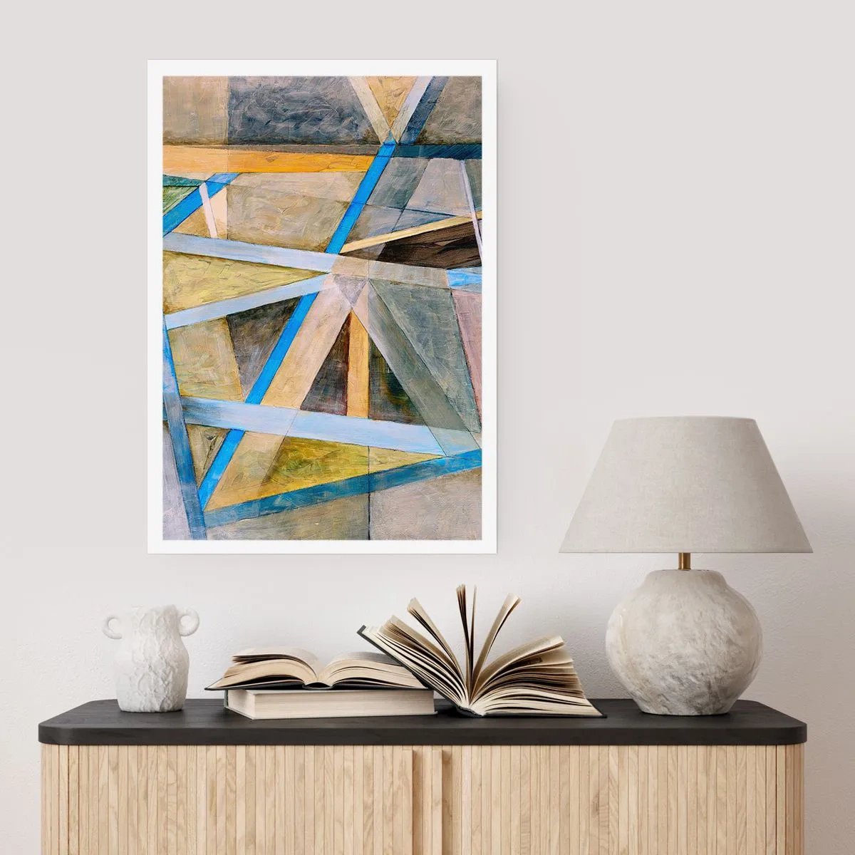 Póster - ¿Recto o inclinado? - 70x100 cm