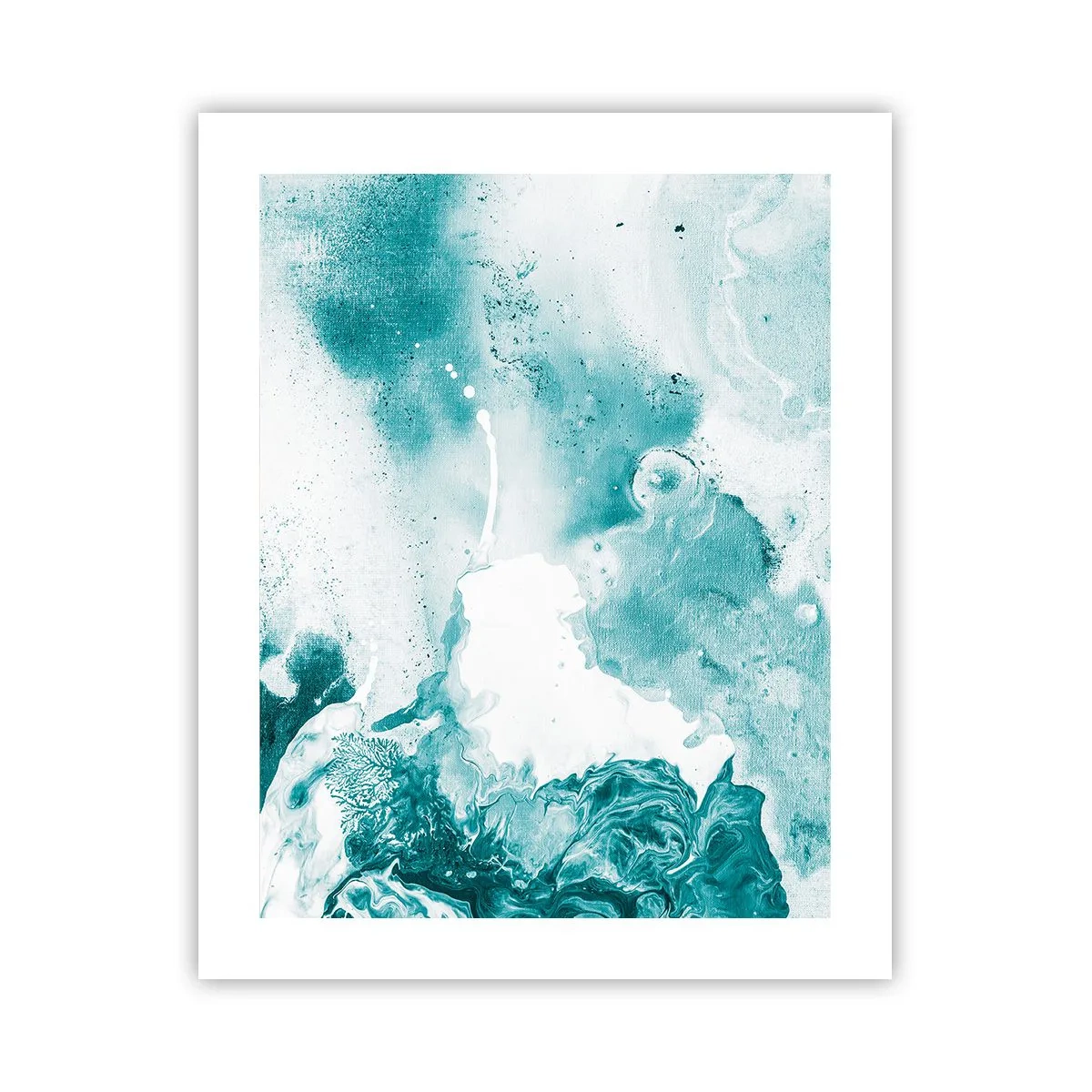 Póster - Remansos de azul - 40x50 cm