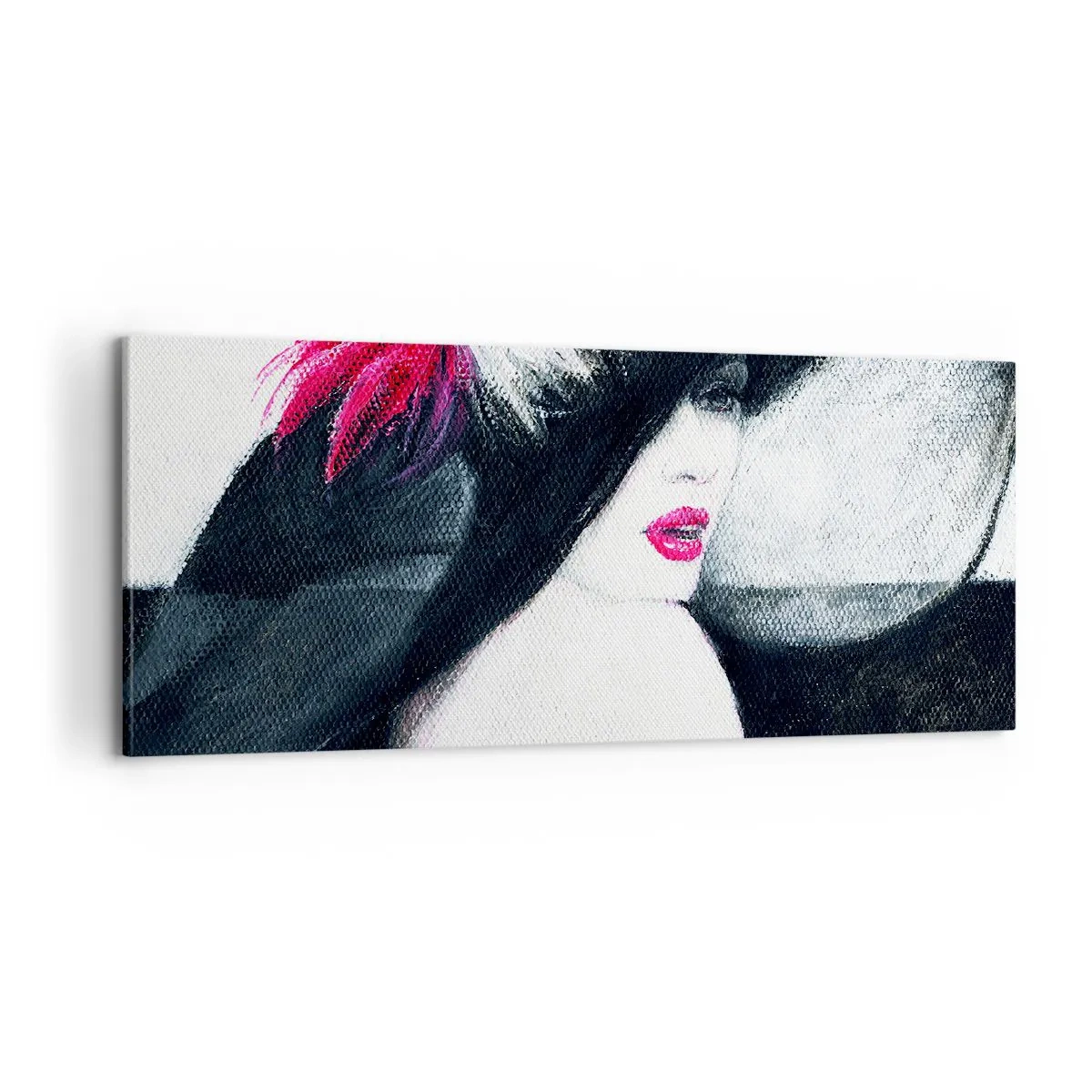 Cuadro sobre lienzo - Impresión de Imagen - Siempre un misterio - 100x40 cm