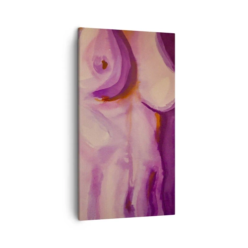 Cuadro sobre lienzo - Impresión de Imagen - Una oda a la feminidad - 45x80 cm