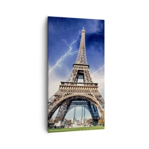 Cuadro sobre lienzo - Impresión de Imagen - Reina sobre las tormentas - 55x100 cm