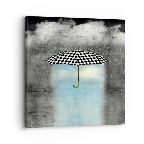 Cuadro sobre lienzo - Impresión de Imagen - Y sin embargo, es posible - 30x30 cm