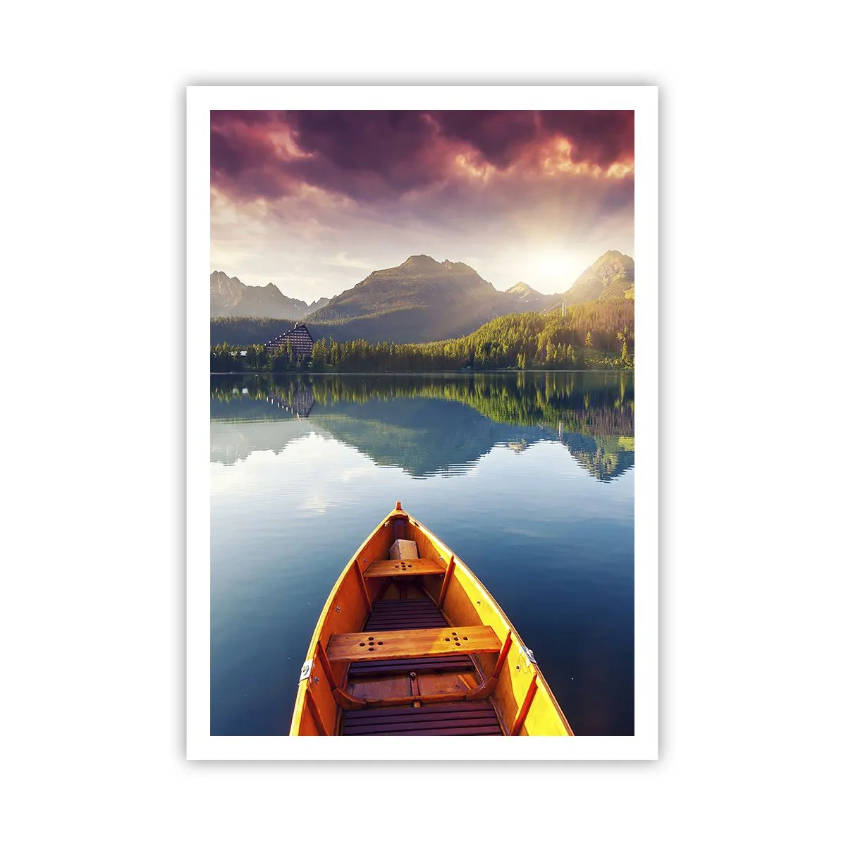 Póster - Frente a la naturaleza - 70x100 cm