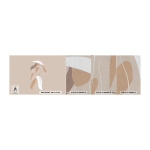Muestra de fotomural Premium Sand - La moda es alegría - Mujer, Gráficos, Moda - 100x30 cm