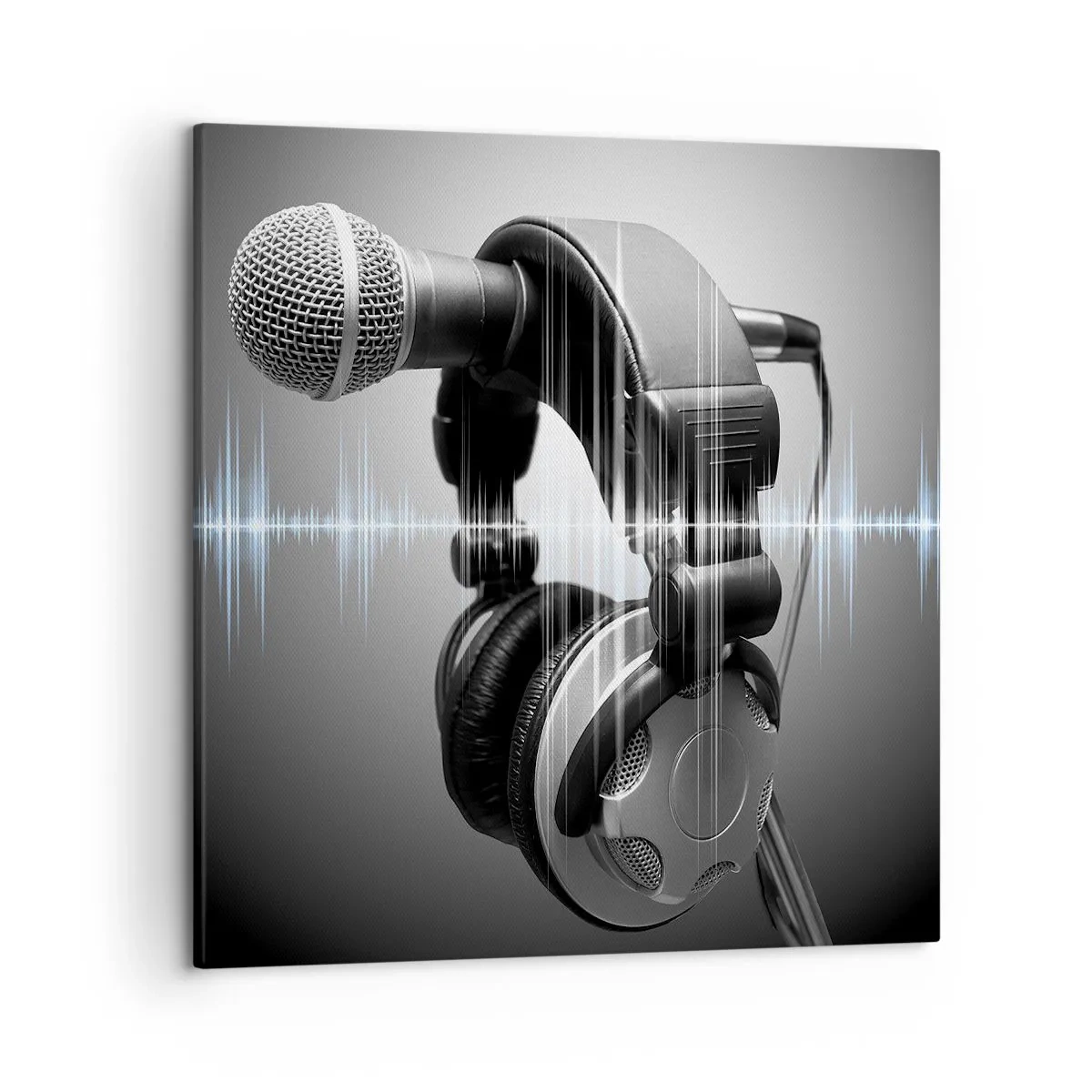Cuadro sobre lienzo - Impresión de Imagen - Todavía se puede escuchar el canto - 50x50 cm