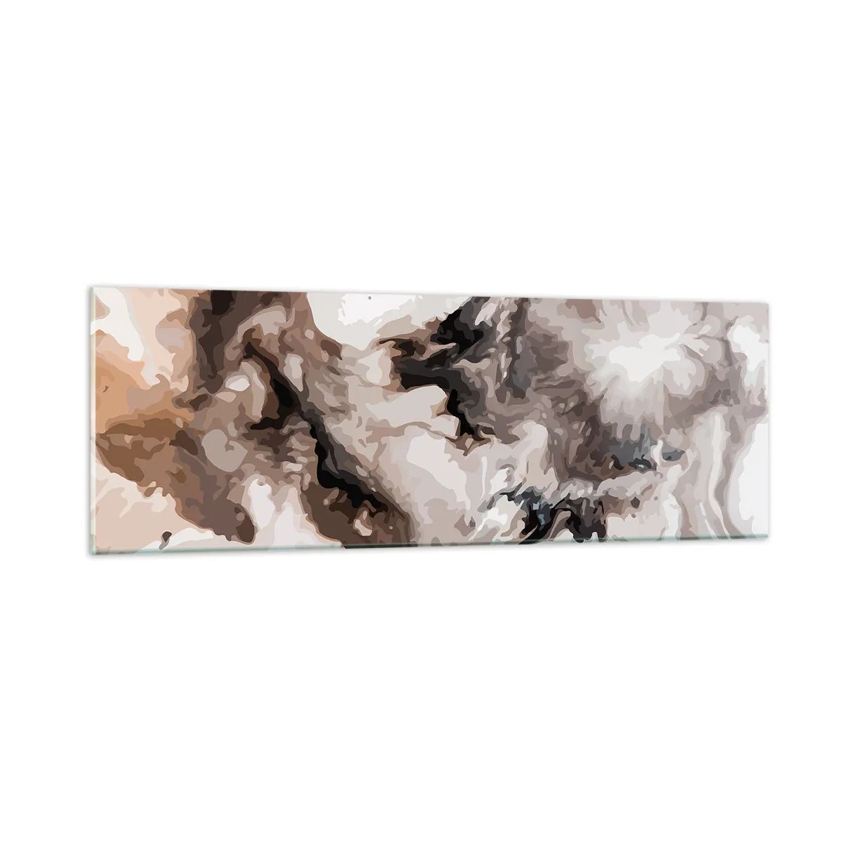 Cuadro sobre vidrio - Impresiones sobre Vidrio - El nacimiento de una galaxia - 90x30 cm