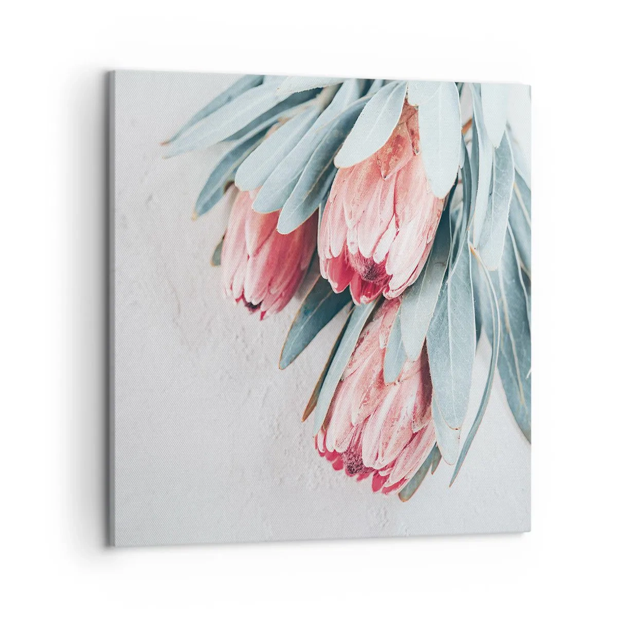 Cuadro sobre lienzo - Impresión de Imagen - Avergonzada de su propia belleza - 50x50 cm