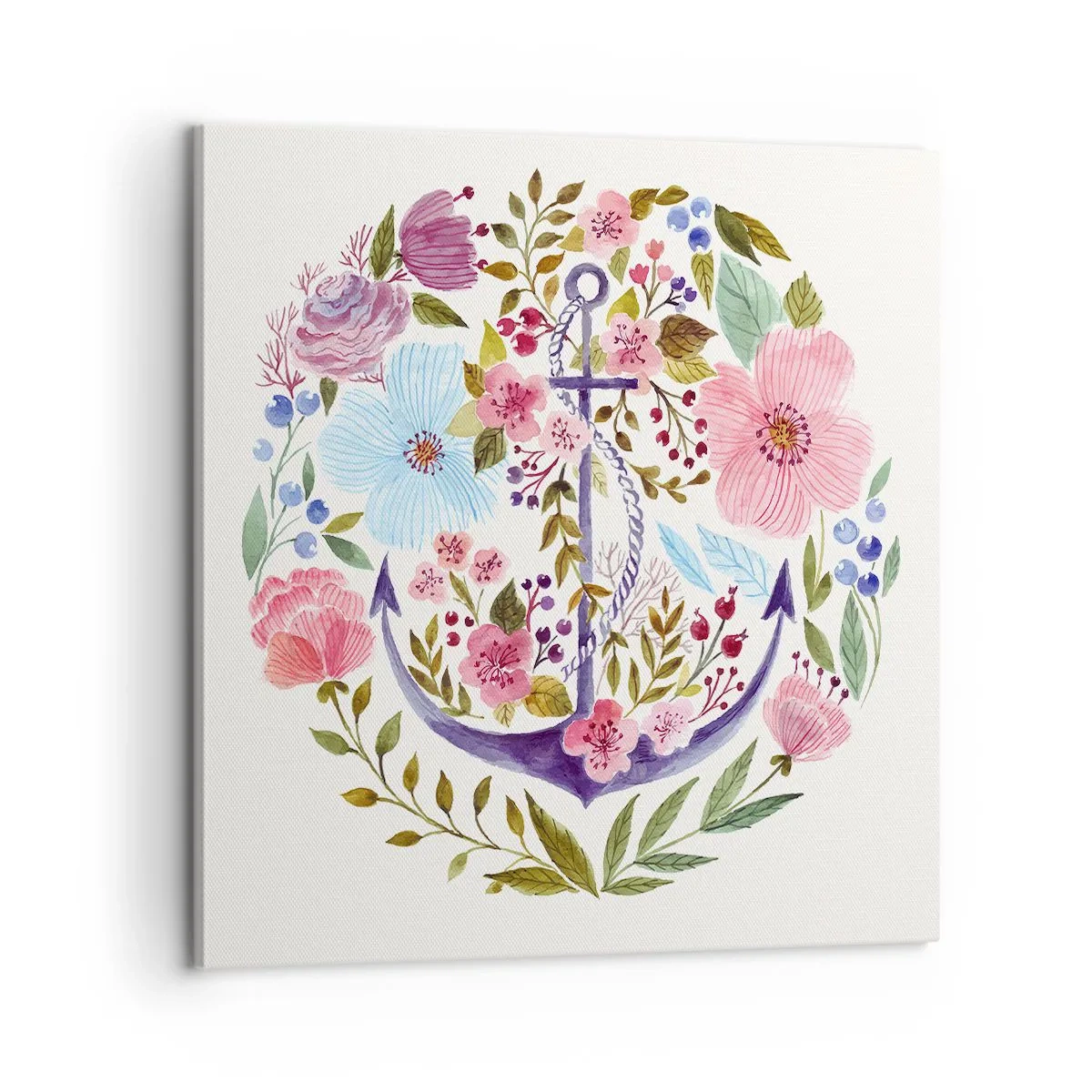 Cuadro sobre lienzo - Impresión de Imagen - El sueño reparador de un marinero - 60x60 cm