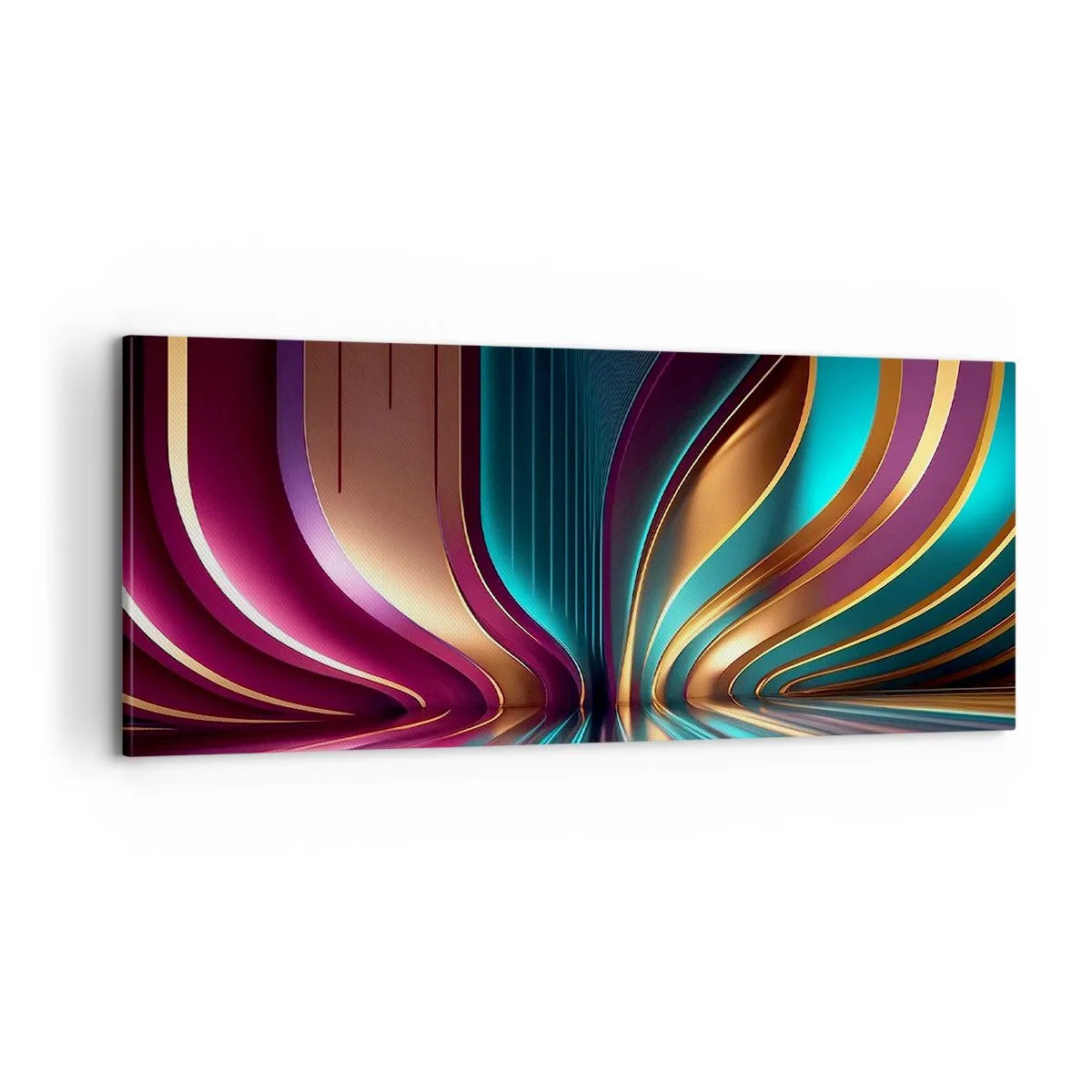 Cuadro sobre lienzo - Impresión de Imagen - Arquitectura de la luz - 100x40 cm