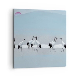 Cuadro sobre lienzo - Impresión de Imagen - Después de un día caluroso - 60x60 cm