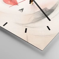Esfera sin numeración, con rayas