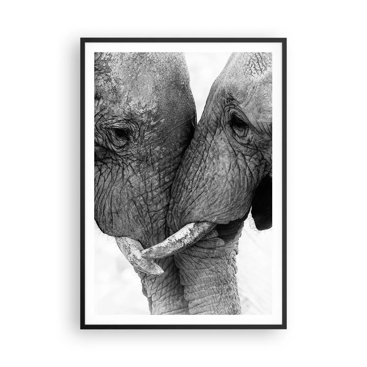 Póster en marco negro - Una confesión sincera - 70x100 cm