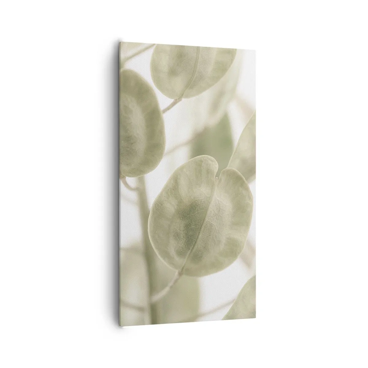 Cuadro sobre lienzo - Impresión de Imagen - Al principio de los tiempos había hojas... - 65x120 cm