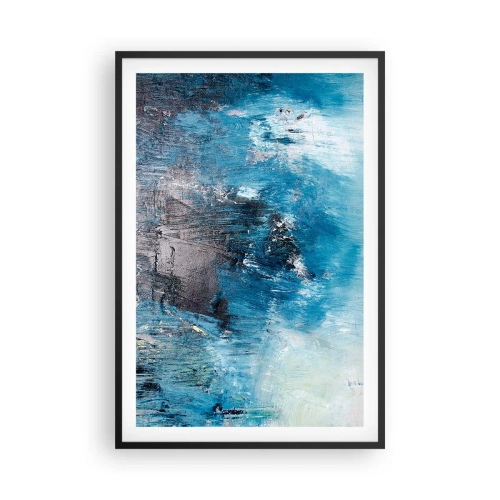 Póster en marco negro - Rapsodia celeste - 61x91 cm