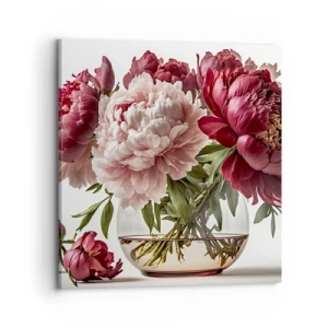 Cuadro sobre lienzo - Impresión de Imagen - En plena floración de la belleza - 70x70 cm