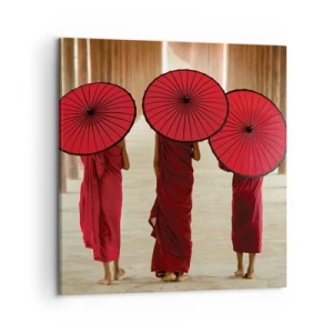 Cuadro sobre lienzo - Impresión de Imagen - En el camino a la Tierra Pura - 50x50 cm