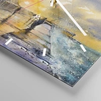 Esfera sin numeración, con rayas