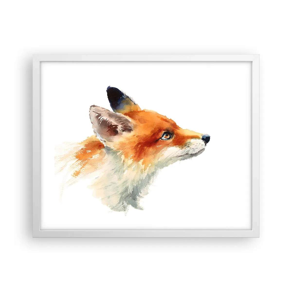 Póster en marco blanco - Nunca se es demasiado cuidadoso - 50x40 cm