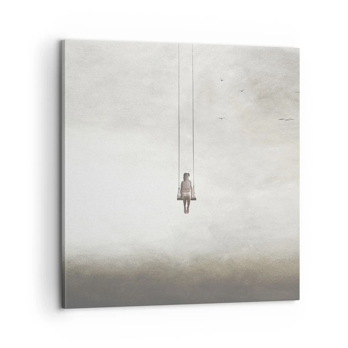 Cuadro sobre lienzo - Impresión de Imagen - El niño que llevamos dentro - 60x60 cm