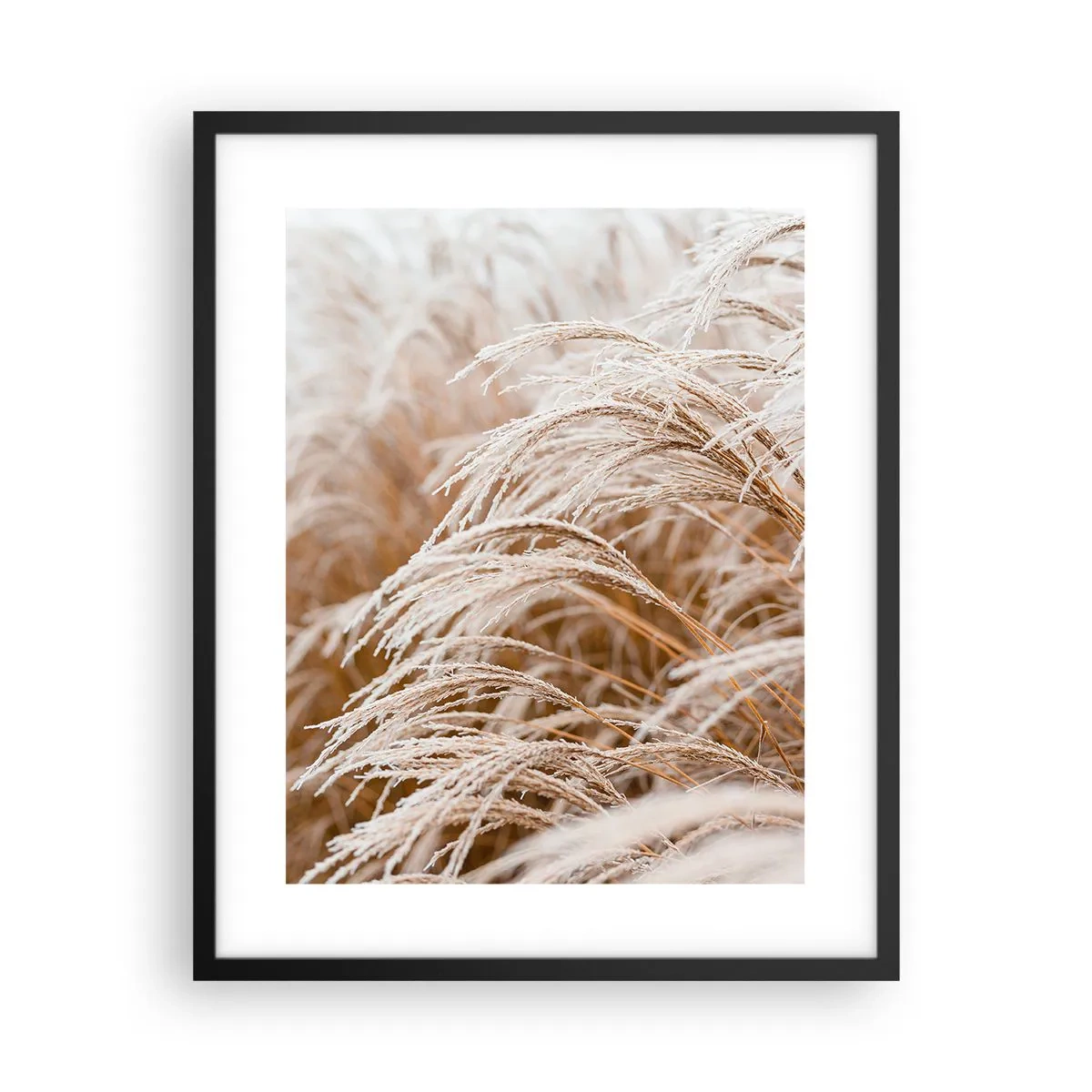 Póster en marco negro - El sol de otoño - 40x50 cm