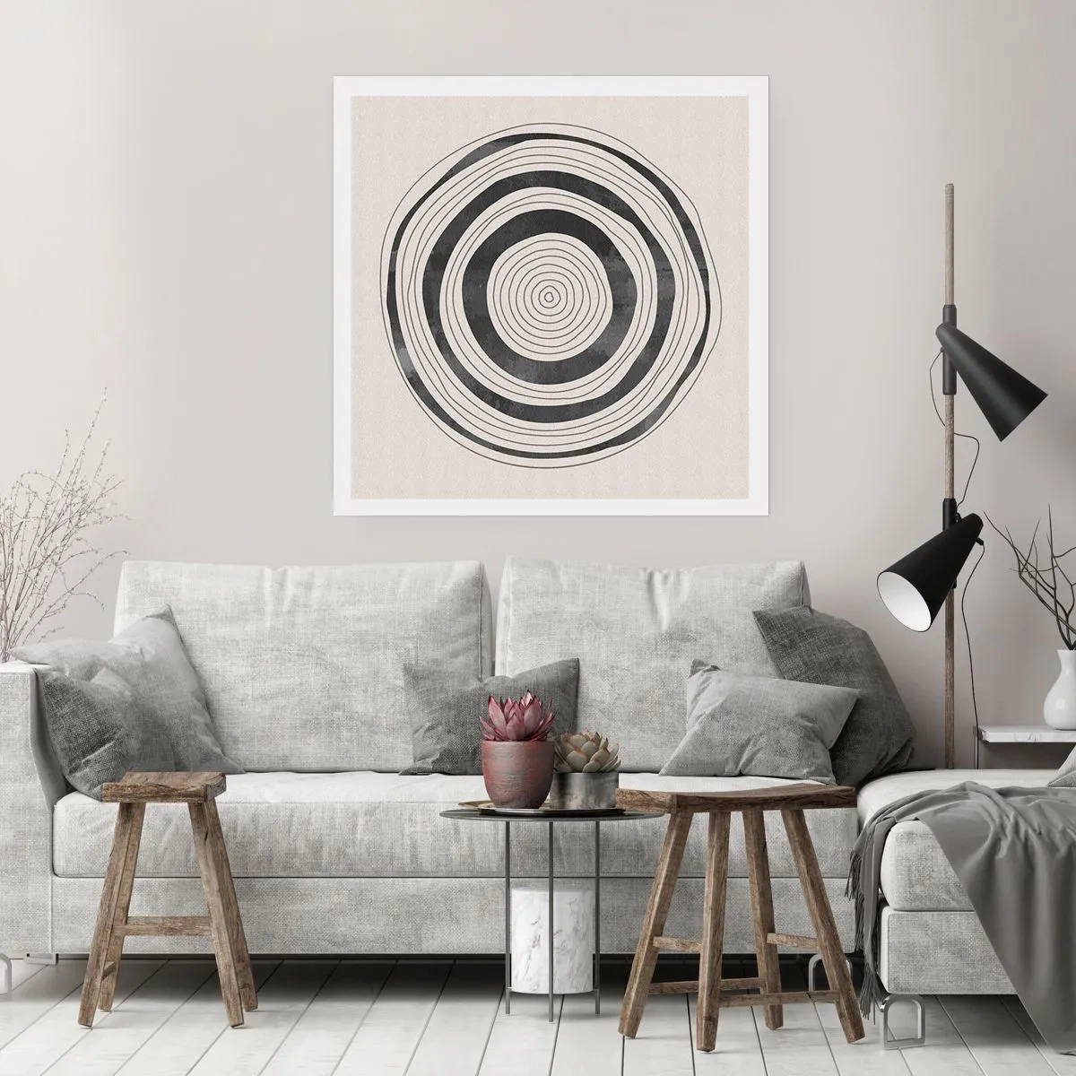 Póster - Lo importante es lo que hay entre medias - 50x50 cm