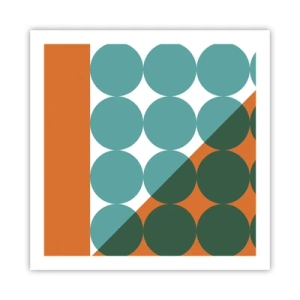 Póster - Hacia arriba y en diagonal - 60x60 cm