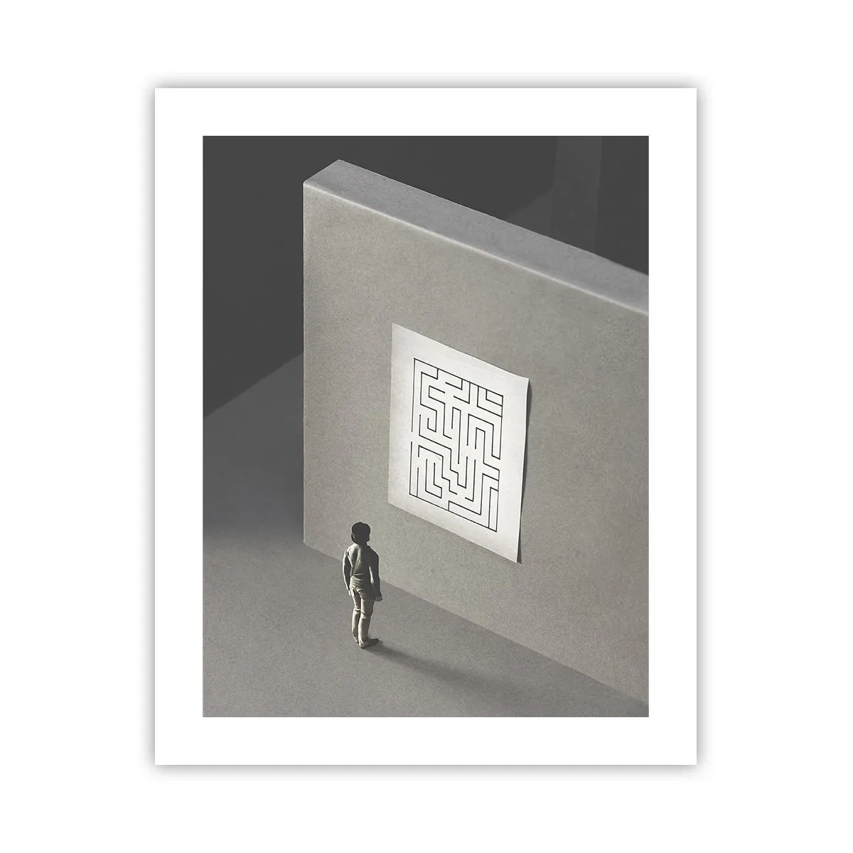 Póster - ¿Pero dónde estoy? - 40x50 cm