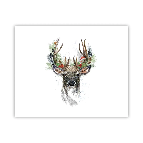 Póster - Con vestimenta festiva - 50x40 cm