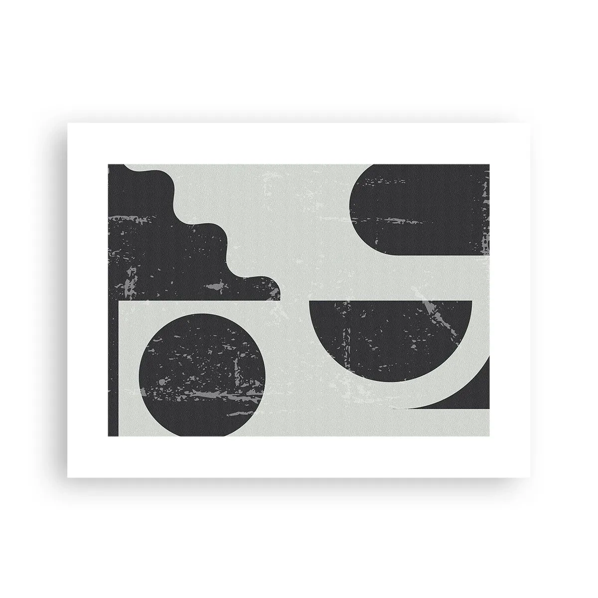 Póster - Composición arriba y abajo - 40x30 cm