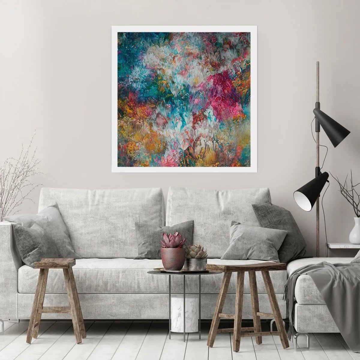 Póster - En plena floración - 60x60 cm