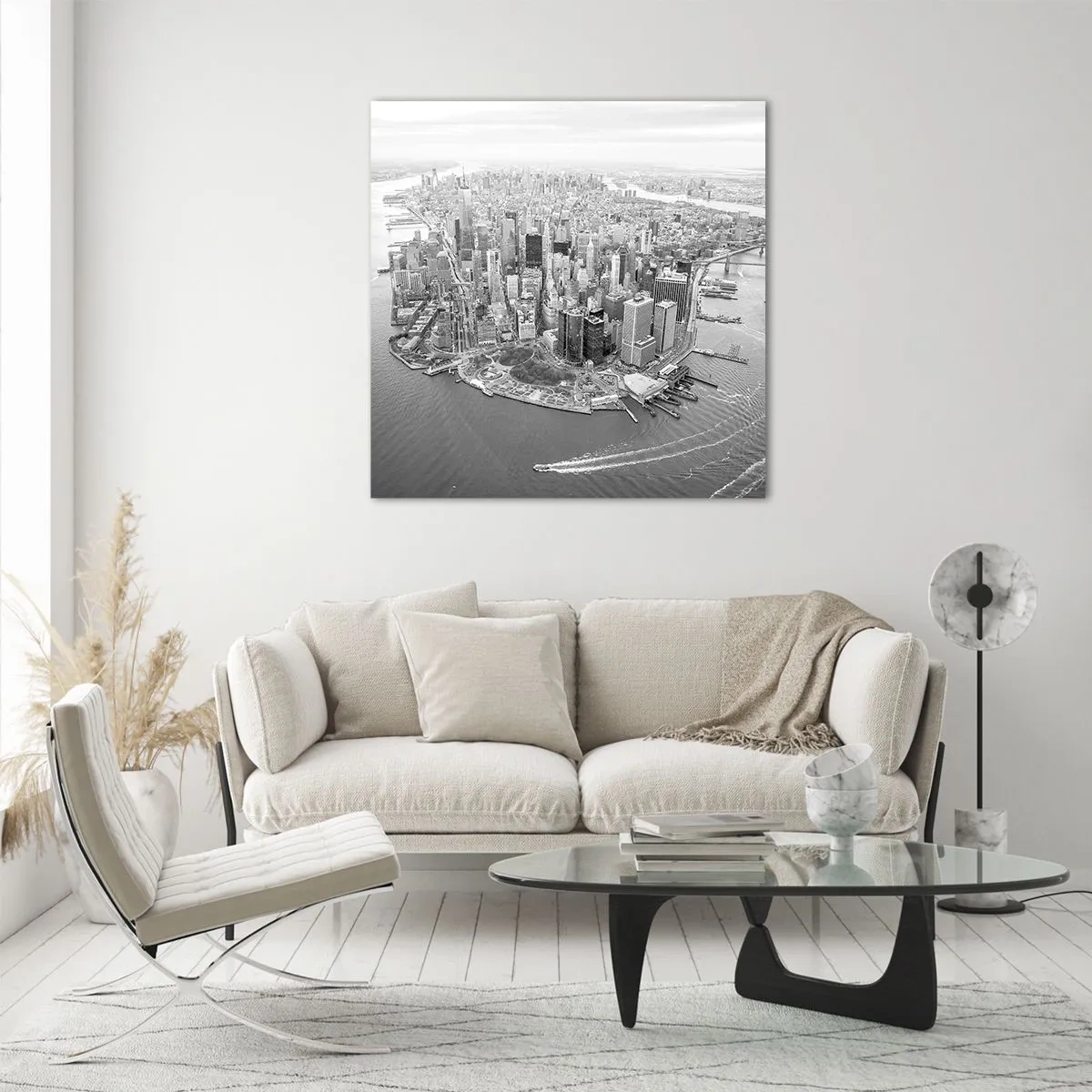 Cuadro sobre vidrio - Impresiones sobre Vidrio - ¿Cómo no amar este lugar? - 60x60 cm