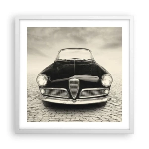 Póster en marco blanco - ¿Y cómo no quererme? - 50x50 cm