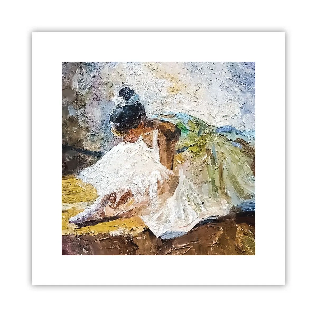 Póster - De un cuadro de Degas - 30x30 cm