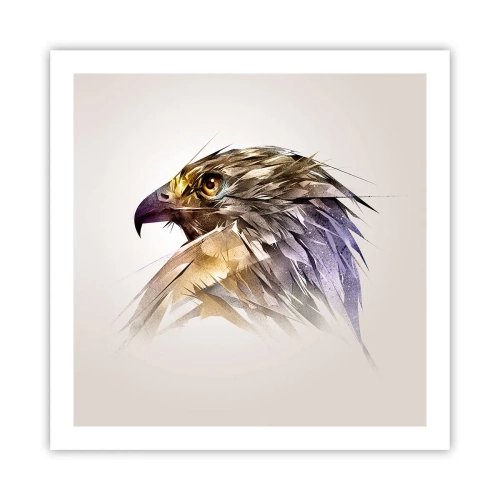 Póster - Retrato de un guerrero - 60x60 cm