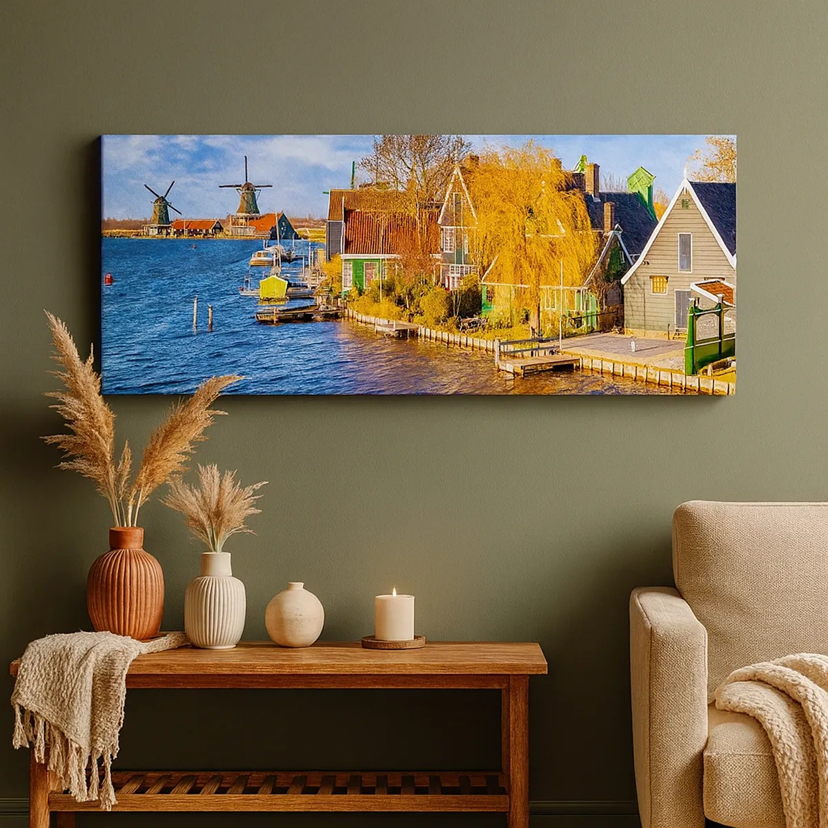 Cuadro sobre lienzo - Impresión de Imagen - Durante siglos, sin cambios - 30x30 cm