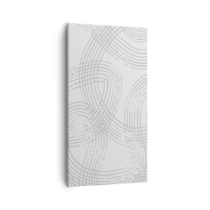 Cuadro sobre lienzo - Impresión de Imagen - No hay camino recto - 55x100 cm